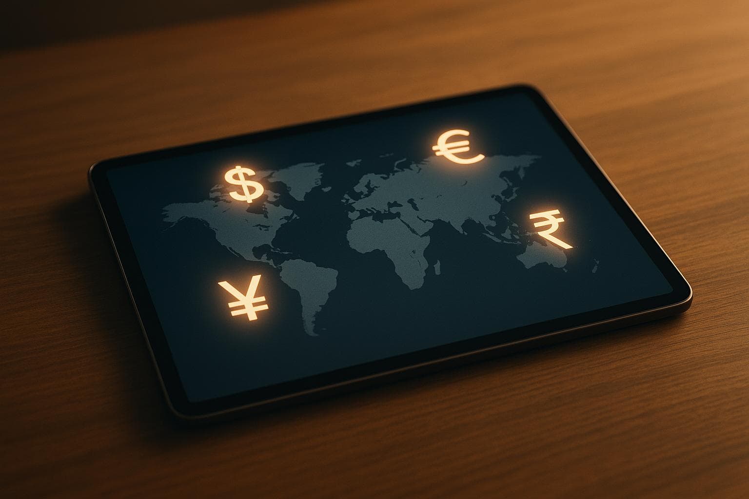 Regional price cards for a mobile app subscription across multiple currencies
