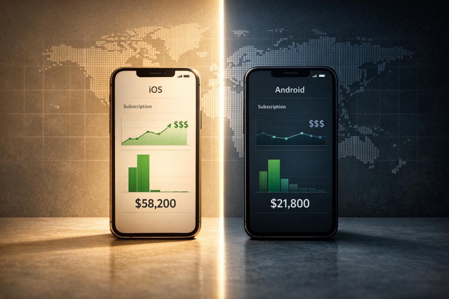 iOS vs Android: Subscription Revenue Benchmarks