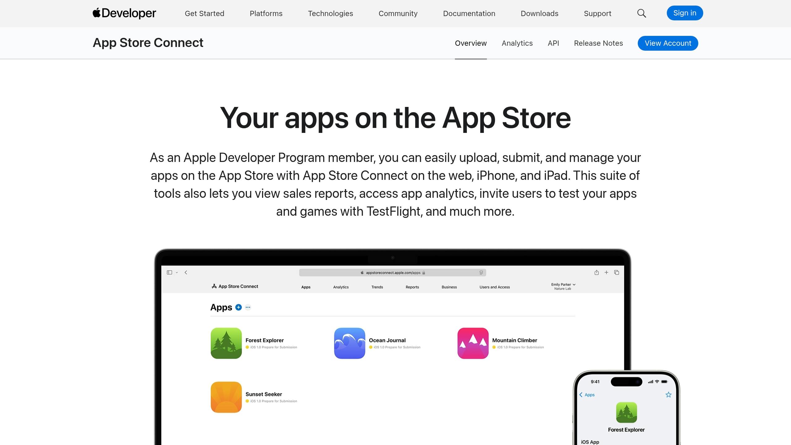 App Store Connect